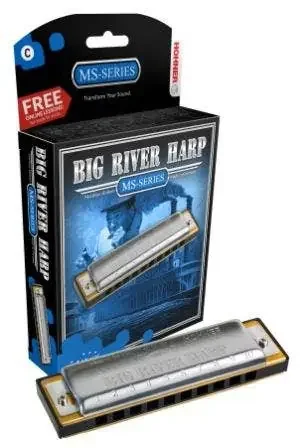 BIG RIVER HARMONICA BOXED KEY OF D