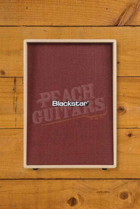 Blackstar Debut 212V Electric Guitar Amplifier Cabinet – 2×12″ – Cream