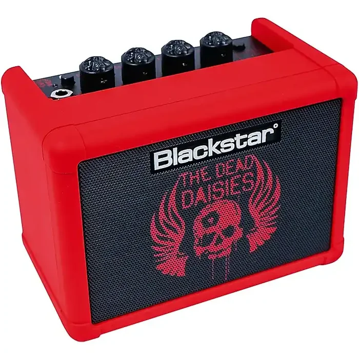 Blackstar The Dead Daisies Limited Edition FLY 3 Bluetooth 3W 1×3 Mini Guitar Combo Amp Red Guitar Center