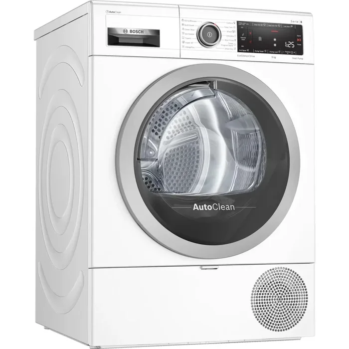 Bosch WTX88MH0AU 9kg Series 8 Heat Pump Dryer (White)