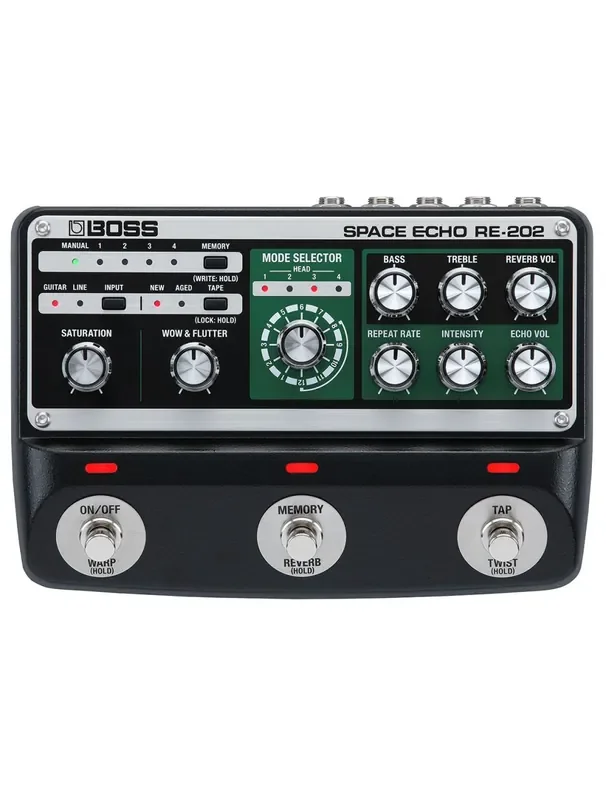 Boss RE-202 Space Echo Delay/Reverb Pedal