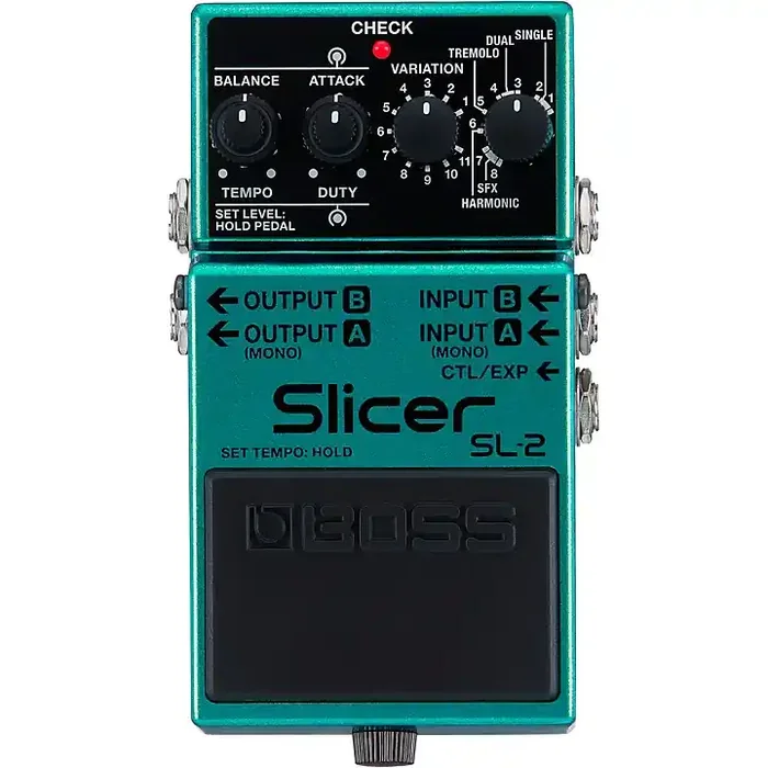 BOSS SL-2 Slicer Effects Pedal Mint Green Guitar Center