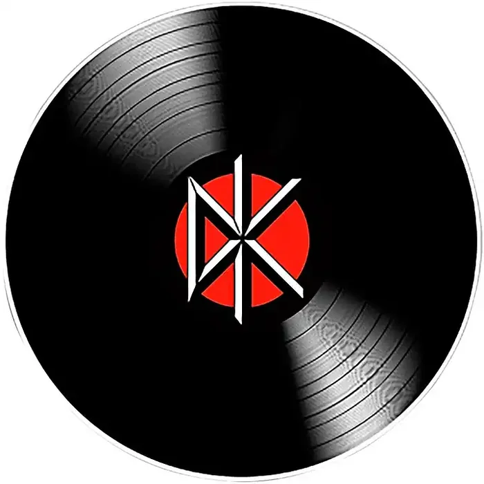 C&D Visionary Dead Kennedys DK Record Sticker Guitar Center