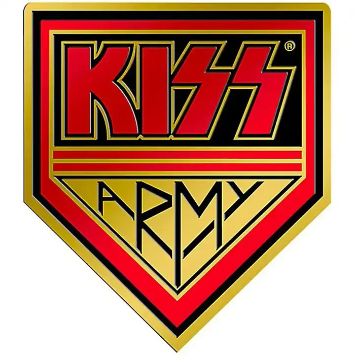 C&D Visionary Kiss Army Heavy Metal Sticker Guitar Center