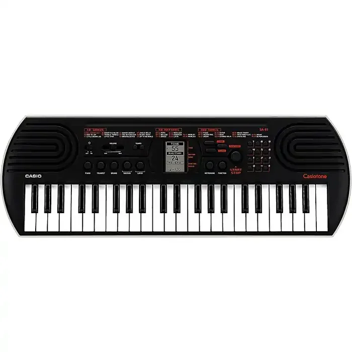 Casio SA-81 44-Key Mini Portable Keyboard Black Guitar Center