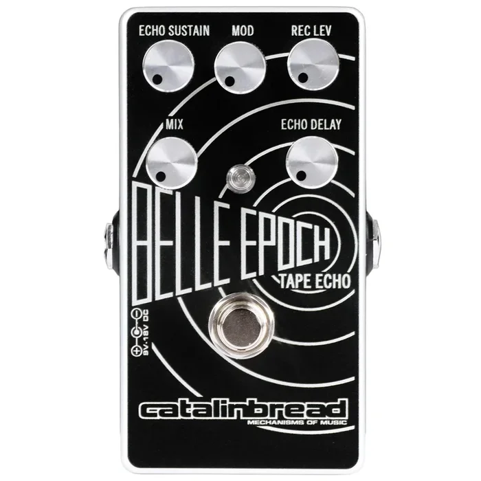 Catalinbread Belle Epoch EP-3 Tape Echo Pedal in Black & Silver