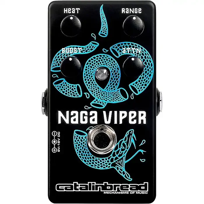 Catalinbread Naga Viper MKII Treble Booster Effects Pedal Black Guitar Center