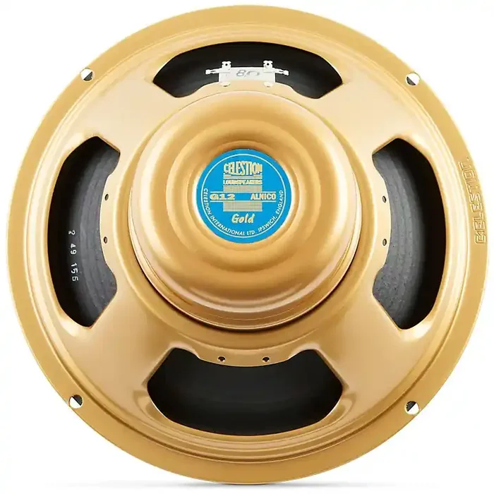 Celestion Gold 50W, 12″ Alnico Guitar Speaker 8 Ohm Guitar Center