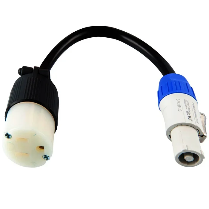 Chauvet PLPK6IN PowerKon to Edison Adaptor