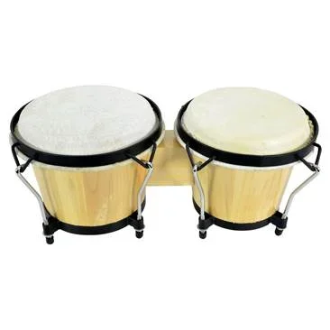 Chord Bongos 6.5 Inch and 7.5 Inch with Carry Bag Natural