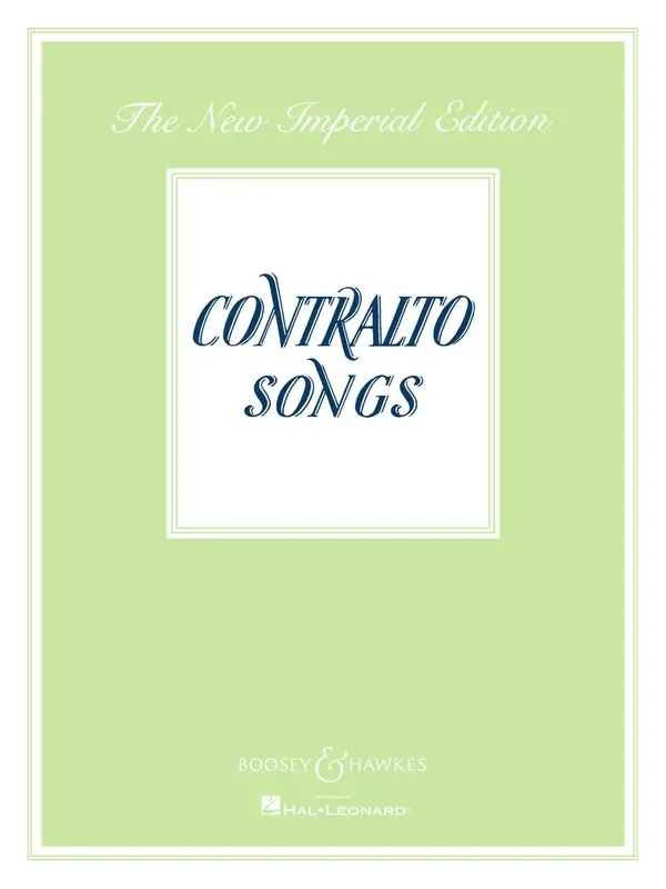 Contralto Songs