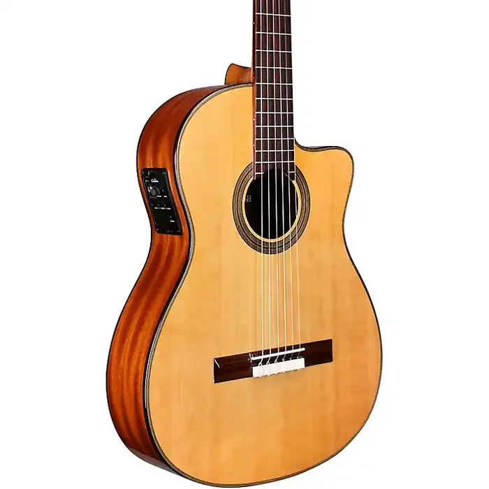 Cordoba Fusion 12 Nylon-String Classical Acoustic-Electric Guitar Natural Guitar Center