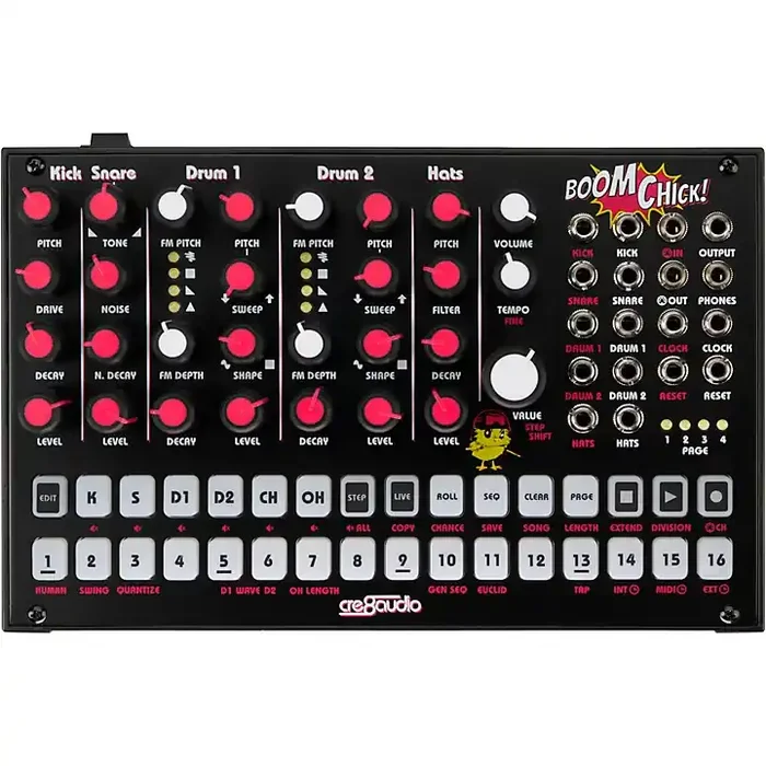 Cre8audio Boom Chick Pure Analog Drum Machine Guitar Center