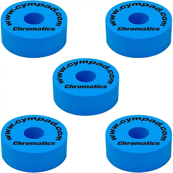 Cympad Chromatics Foam Cymbal Washer 5-Piece Crash Set Blue Guitar Center