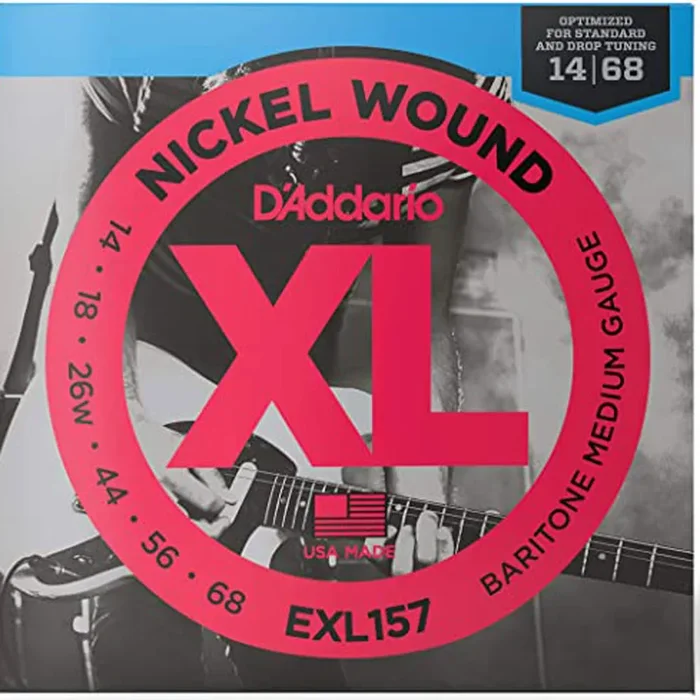 D’Addario – EXL157 – Electric Baritone Guitar String Set – Nickel Woun– At Large Inc.® Musical Instruments & Pro Audio
