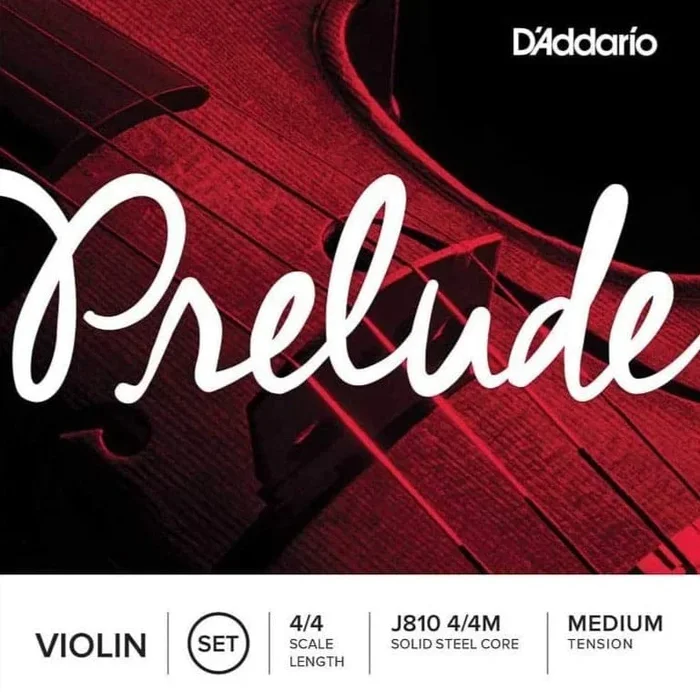 D’Addario Strings Prelude Violin String Set, 4/4 Scale, Medium Tension for sale