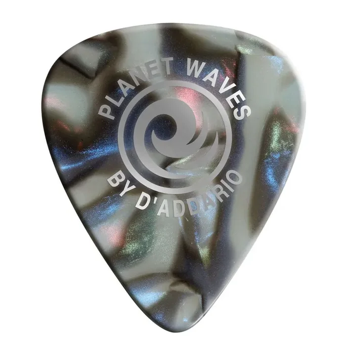 D‘Addario Abalone Celluloid Guitar Picks 10 pack, Light