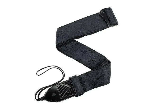 D‘Addario Acoustic Quick Release Guitar Strap, Black Swirls