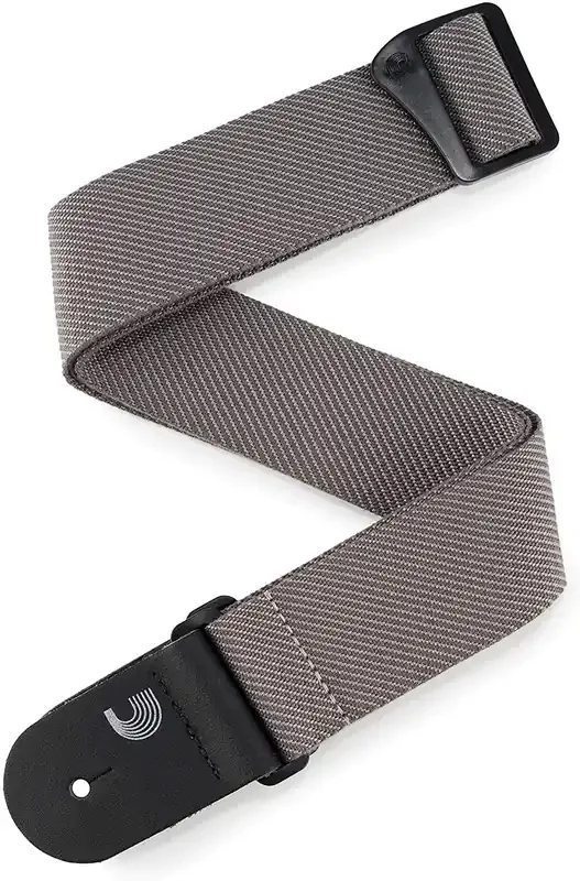 D‘Addario Classic Tweed Guitar Strap, Grey