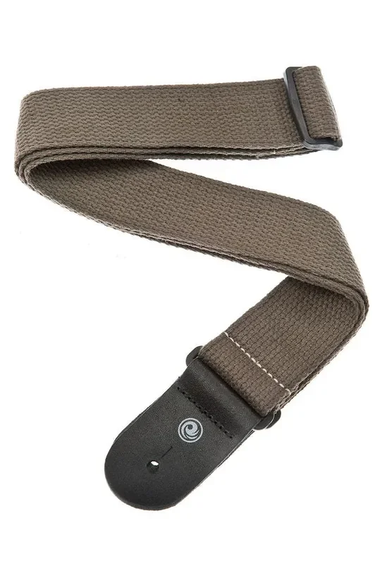 D‘Addario Cotton Guitar Strap, Army