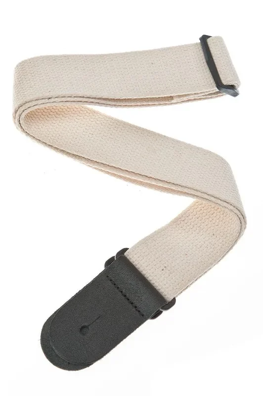 D‘Addario Cotton Guitar Strap, Natural