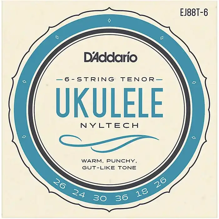 D‘Addario D‘Addario 6-String Nyltech Ukulele Strings Tenor Guitar Center