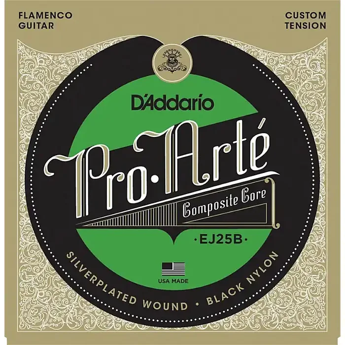 D‘Addario EJ25B Pro-Arte Composites Flamenco Guitar Strings – Black Nylon Guitar Center