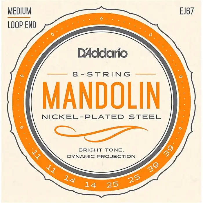 D‘Addario EJ67 Nickel Mandolin Strings Guitar Center