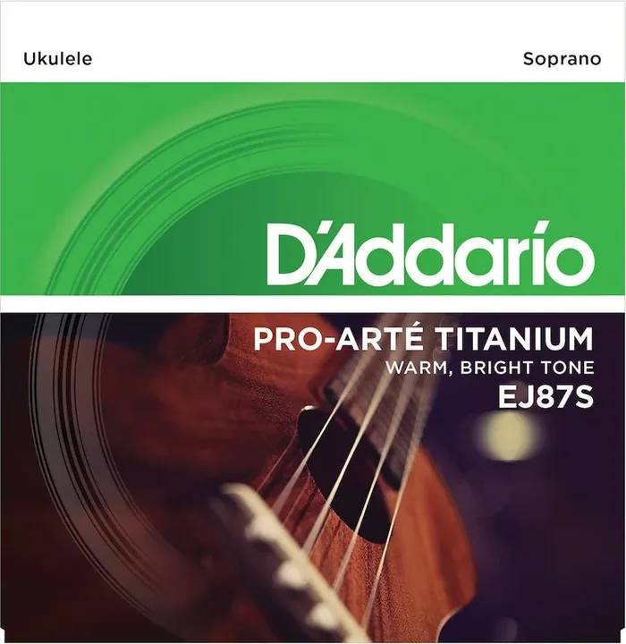 D‘Addario EJ87S Titanium Ukulele Strings, Soprano