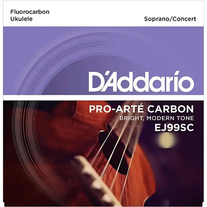 D‘Addario EJ99SC Pro-Arte Carbon Soprano/Concert Ukulele Strings Guitar Center