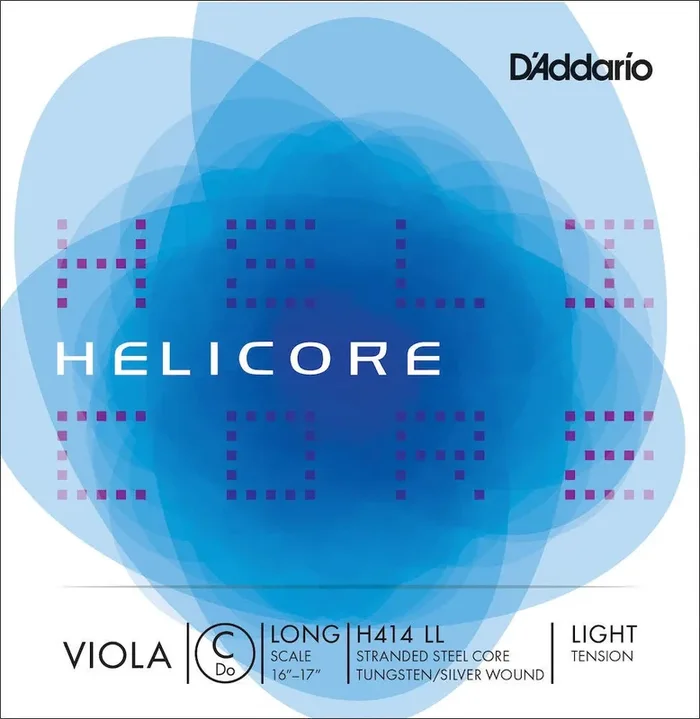 D‘Addario Helicore Viola Single C String, Long Scale, Light Tension