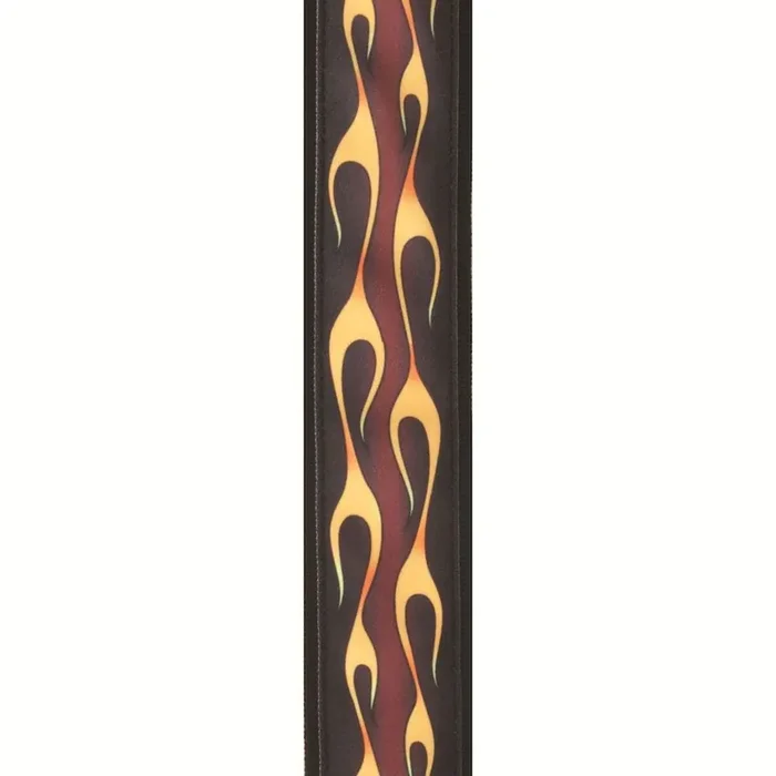 D‘Addario Hot Rod Flame Guitar Strap, Red