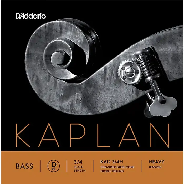 D‘Addario Kaplan Series Double Bass D String 3/4 Size Heavy Guitar Center