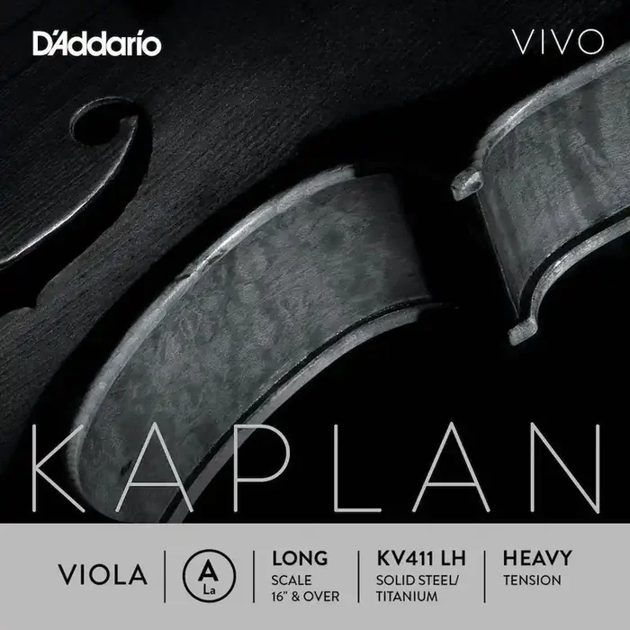 D‘Addario Kaplan Vivo Viola A String, Long Scale, Heavy Tension