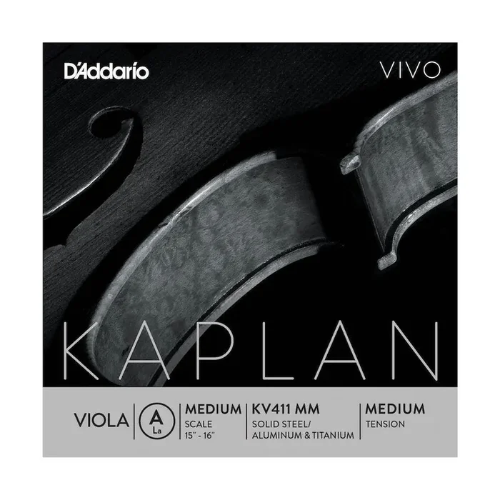 D‘Addario Kaplan Vivo Viola A String, Medium Scale, Medium Tension