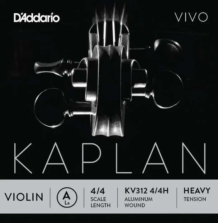 D‘Addario Kaplan Vivo Violin A String, 4/4 Scale, Heavy Tension