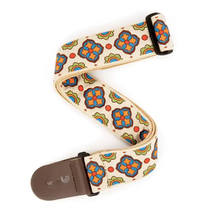D‘Addario Latin Tile Art Guitar Strap, Traditional