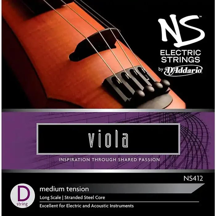 D‘Addario NS Electric Viola D String Guitar Center
