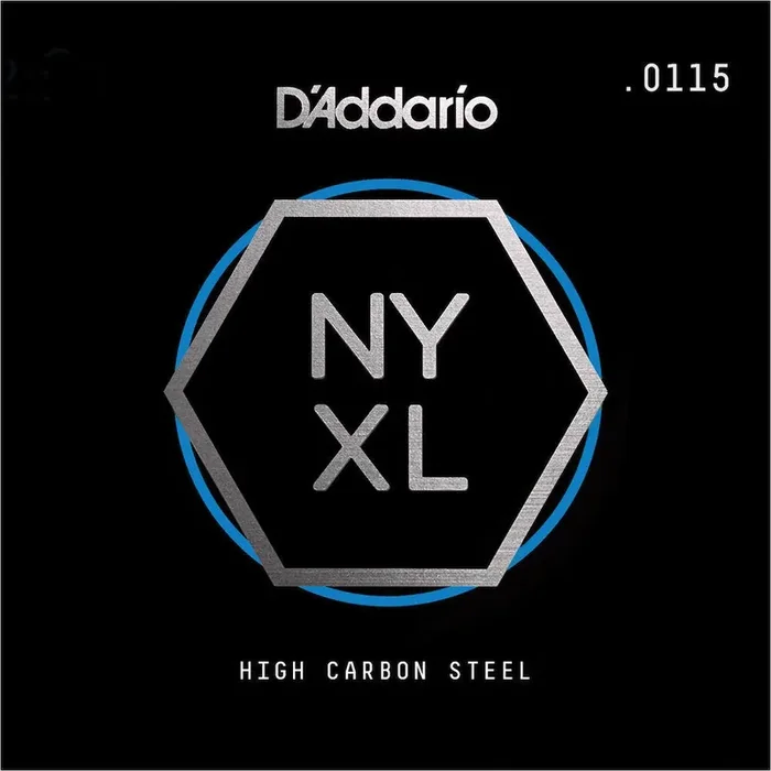 D‘Addario NYS0115 Single Plain Steel Guitar String, .0115