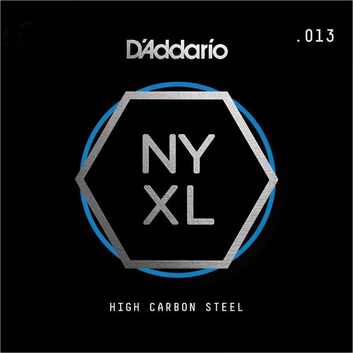 D‘Addario NYS013 Single Plain Steel Guitar String, .013