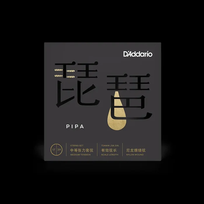 D‘Addario Pipa Strings Set, Medium Tension 17-39