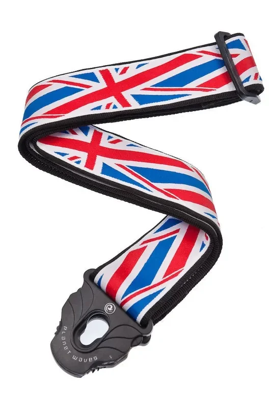 D‘Addario Planet Lock Guitar Strap, Union Jack