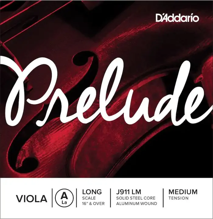 D‘Addario Prelude Viola Single A String, Long Scale, Medium Tension