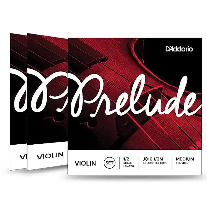 D‘Addario Prelude Violin String Set 3 Box Special 1/2 Size, Medium Guitar Center