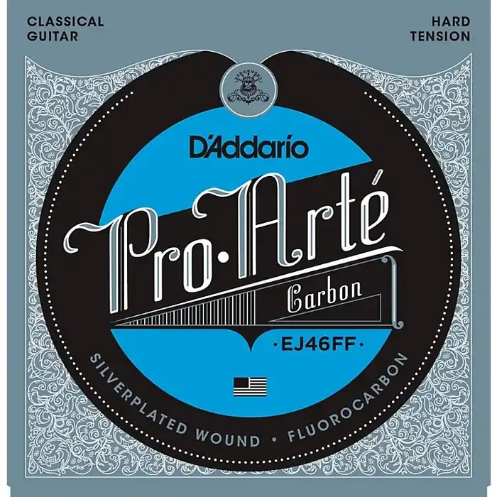D‘Addario Pro-Arte Carbon with Dynacore Basses – Hard Tension Classical Guitar Strings Guitar Center
