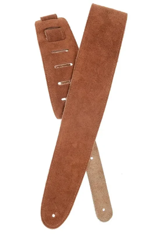 D‘Addario Suede Guitar Strap, Honey