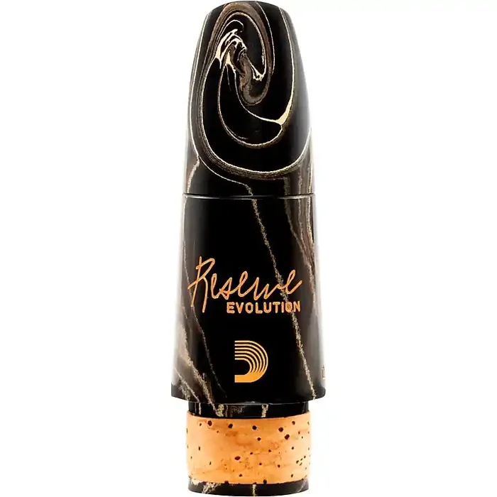 D‘Addario Woodwinds Reserve Evolution Clarinet Marble Mouthpiece 1.08 mm Black Guitar Center