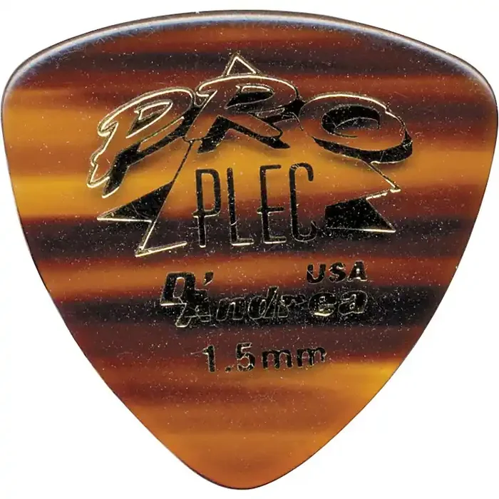 D‘Andrea Pro Plec Rounded Triangle Picks – One Dozen Shell 1.5 mm Guitar Center