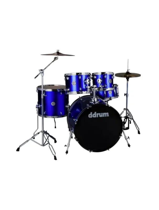 ddrum D2 5pc Drum Kit w/ Cymbals – Cobalt Blue