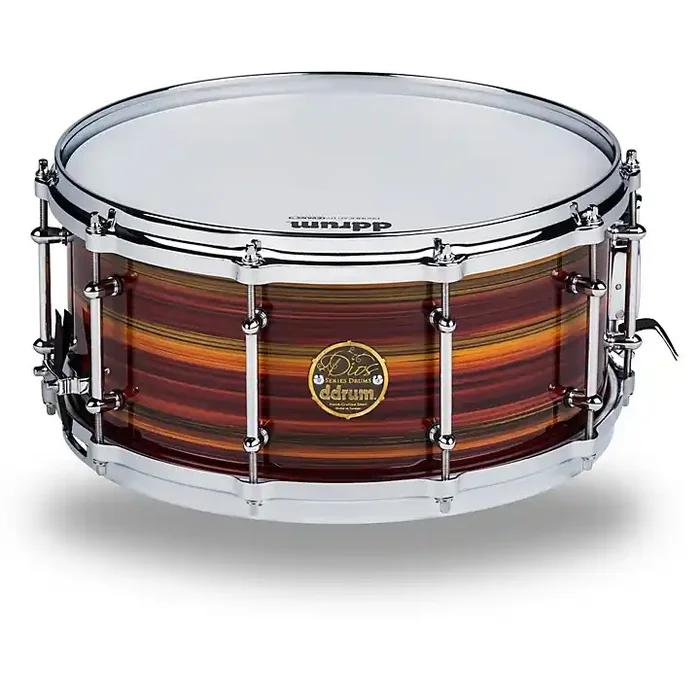 ddrum Dios Maple Striped Lacquer Snare Drum 14 x 6.5 in. Natural Maple Lacquer Guitar Center